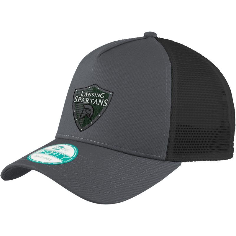 Lansing Spartans New Era Snapback Trucker Cap