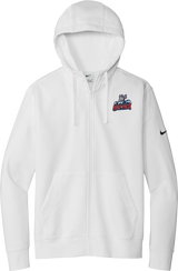 Hartford Jr. Wolfpack Nike Club Fleece Sleeve Swoosh Full-Zip Hoodie