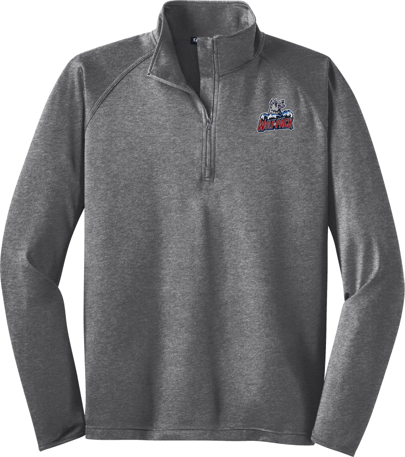 Hartford Jr. Wolfpack Sport-Wick Stretch 1/4-Zip Pullover