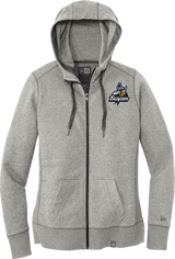 Mon Valley Thunder New Era Ladies French Terry Full-Zip Hoodie