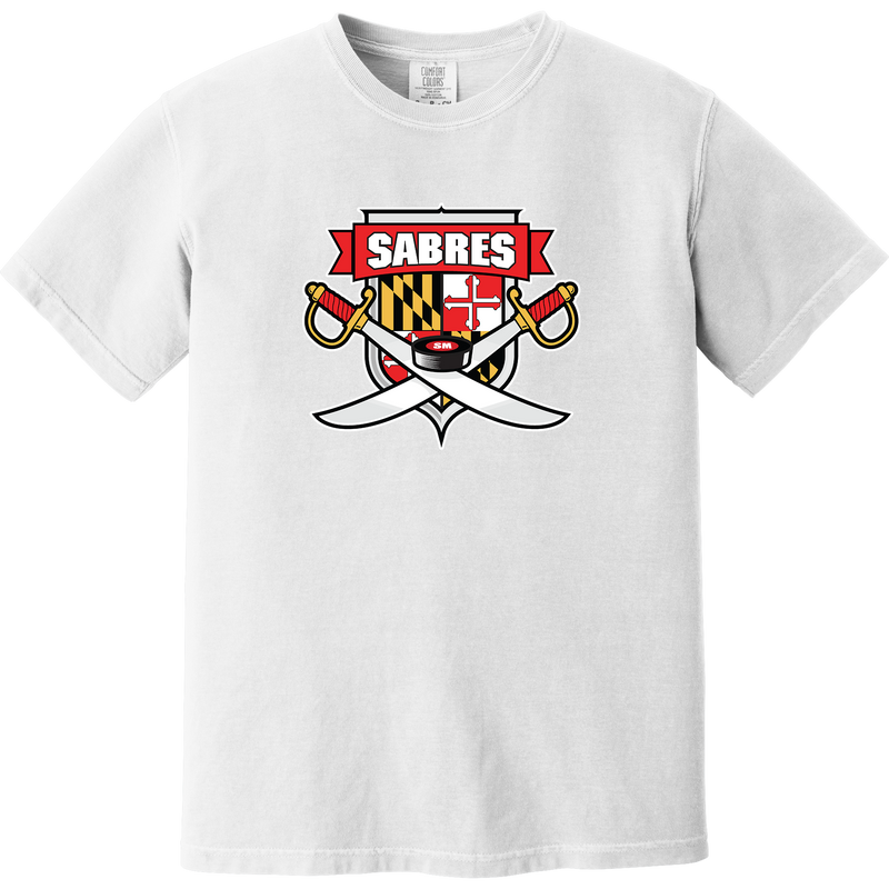 SOMD Sabres Heavyweight Ring Spun Tee