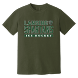 Lansing Spartans Heavyweight Ring Spun Tee