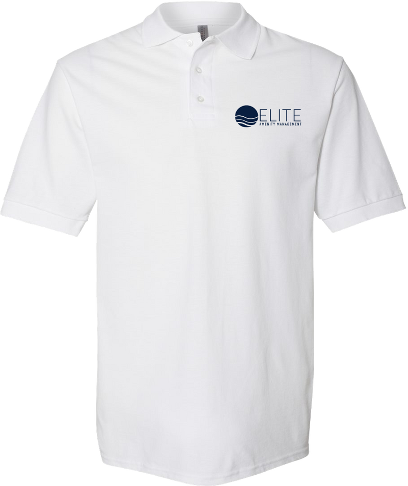 Men's Elite Cotton Pique Printed Polo