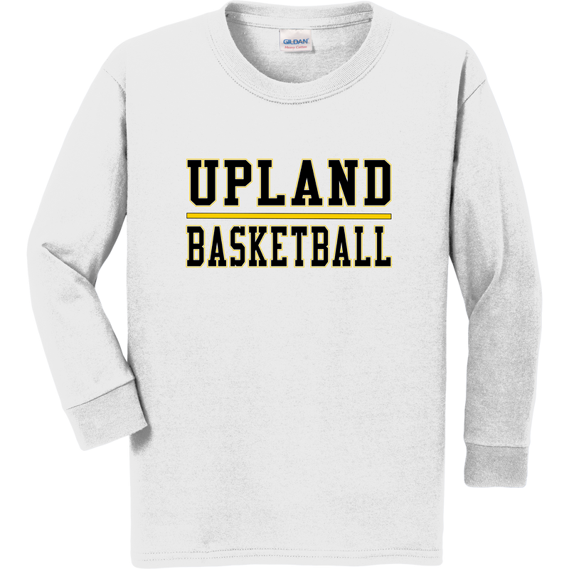 Upland Basketball Youth Heavy Cotton Long Sleeve T-Shirt