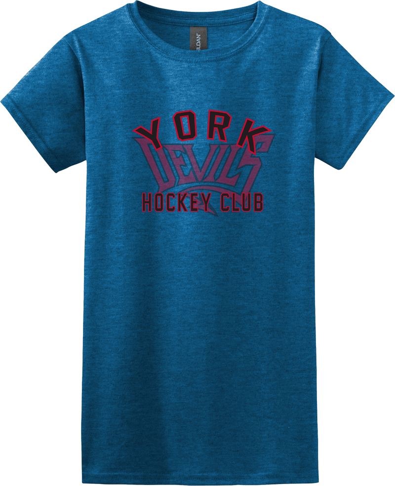 York Devils Softstyle Ladies' T-Shirt