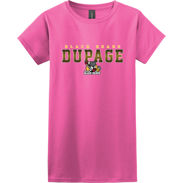 Dupage Black Bears Softstyle Ladies' T-Shirt