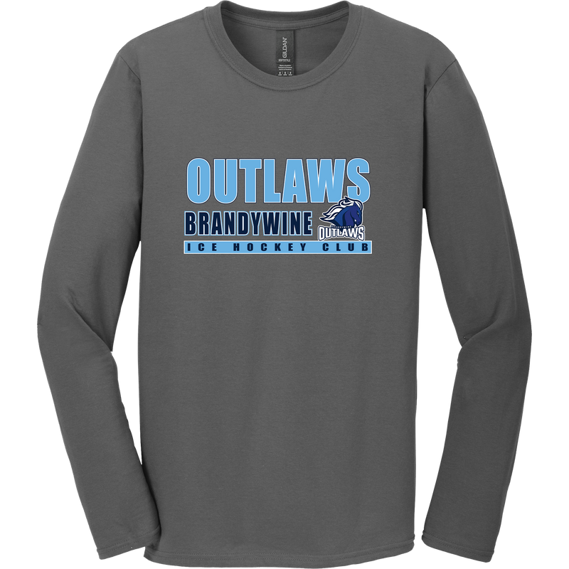 Brandywine Outlaws Softstyle Long Sleeve T-Shirt