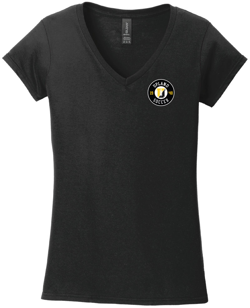 Upland Soccer Softstyle Ladies Fit V-Neck T-Shirt