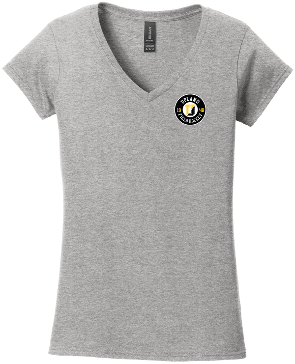 Upland Field Hockey Softstyle Ladies Fit V-Neck T-Shirt