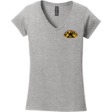 NJ Bears Softstyle Ladies Fit V-Neck T-Shirt