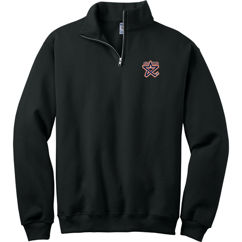 NY Stars NuBlend 1/4-Zip Cadet Collar Sweatshirt