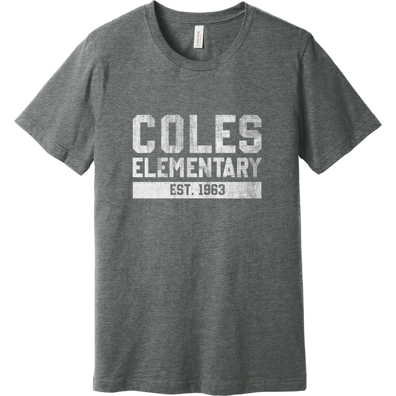 Coles Elementary Unisex Distressed Tee