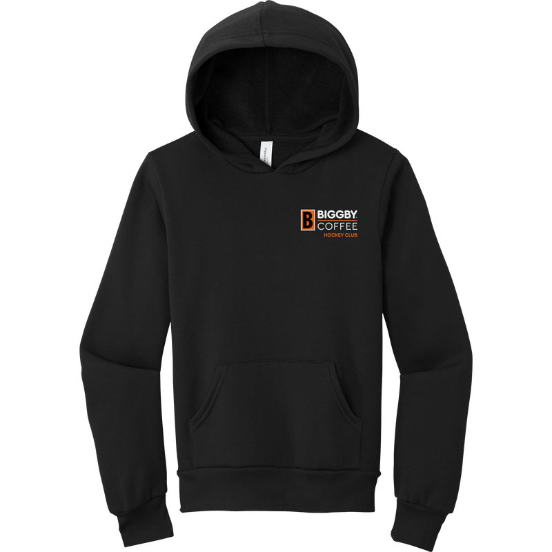 Biggby Coffee Hockey Club Youth Sponge Fleece Pullover Hoodie