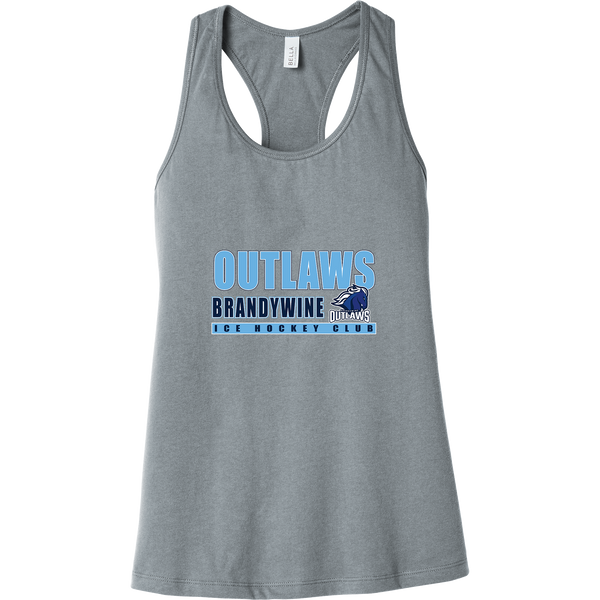 Brandywine Outlaws Womens Jersey Racerback Tank