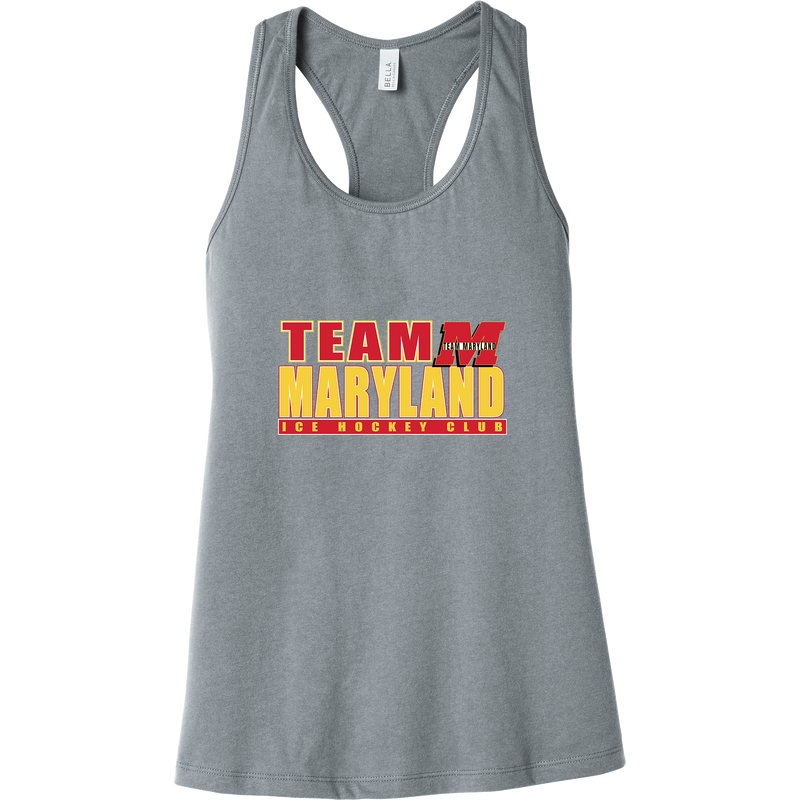 Team Maryland Womens Jersey Racerback Tank
