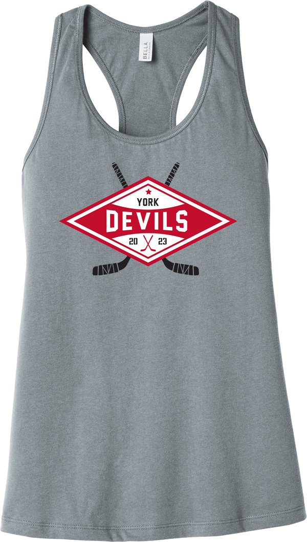 York Devils Womens Jersey Racerback Tank