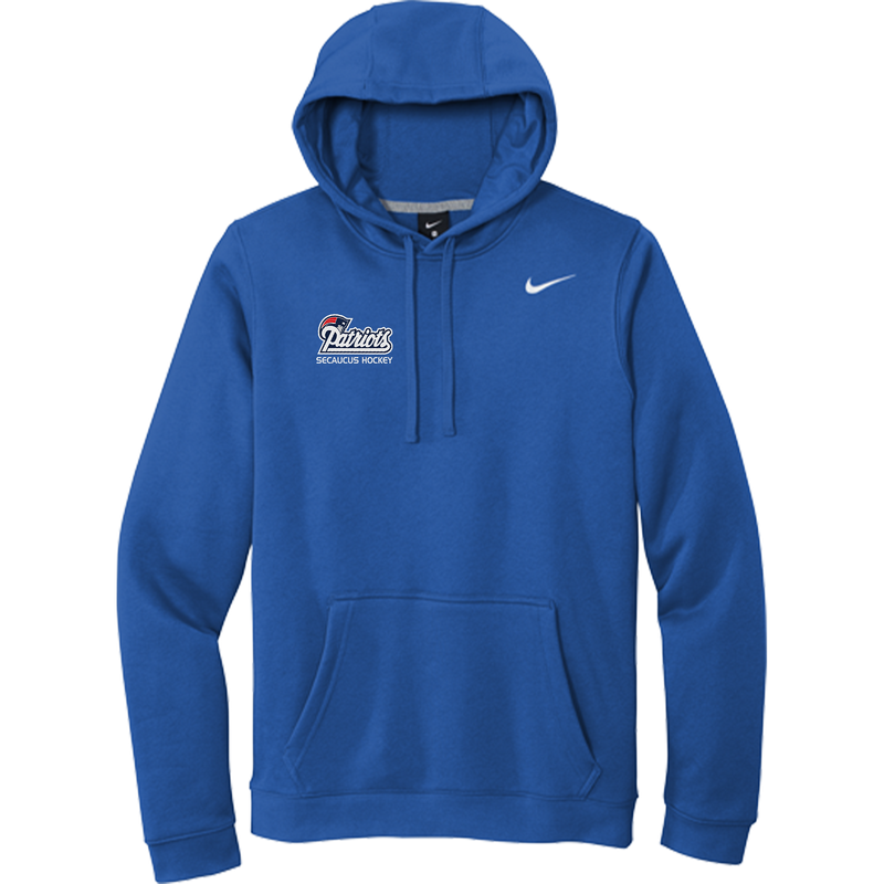 Secaucus Patriots Nike Club Fleece Pullover Hoodie