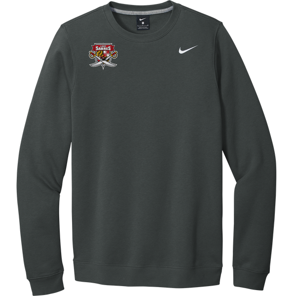 SOMD Lady Sabres Nike Club Fleece Crew