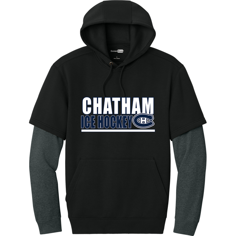 Chatham Hockey Tough Fleece Layered Hoodie
