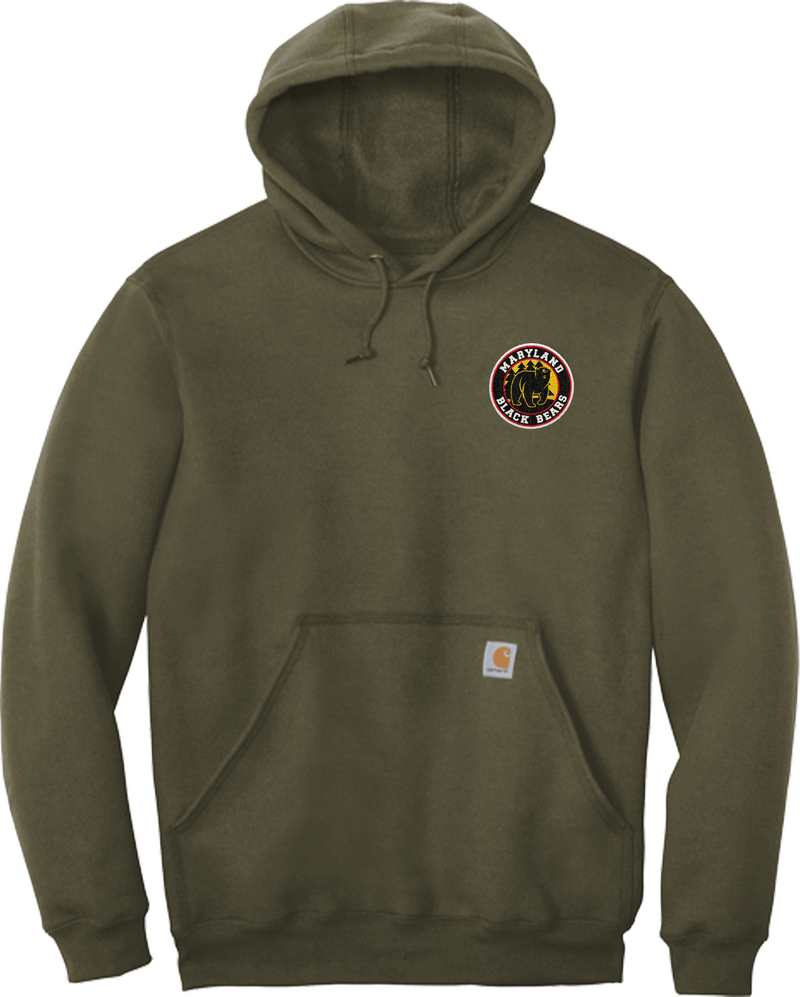 Maryland Black Bears Carhartt Midweight Hooded Sweatshirt