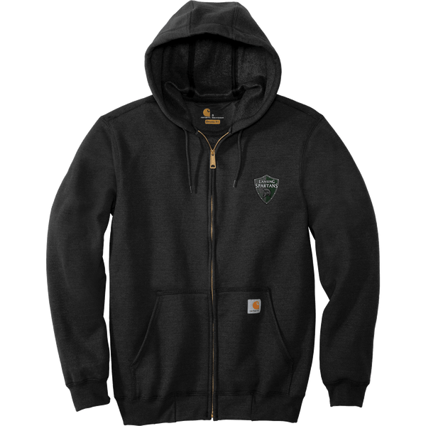 Lansing Spartans Carhartt Midweight Hooded Zip-Front Sweatshirt