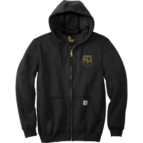 NJ Raiders Carhartt Midweight Hooded Zip-Front Sweatshirt