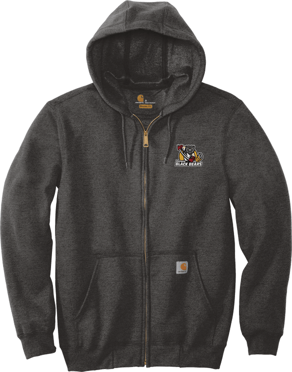 Dupage Black Bears Carhartt Midweight Hooded Zip-Front Sweatshirt