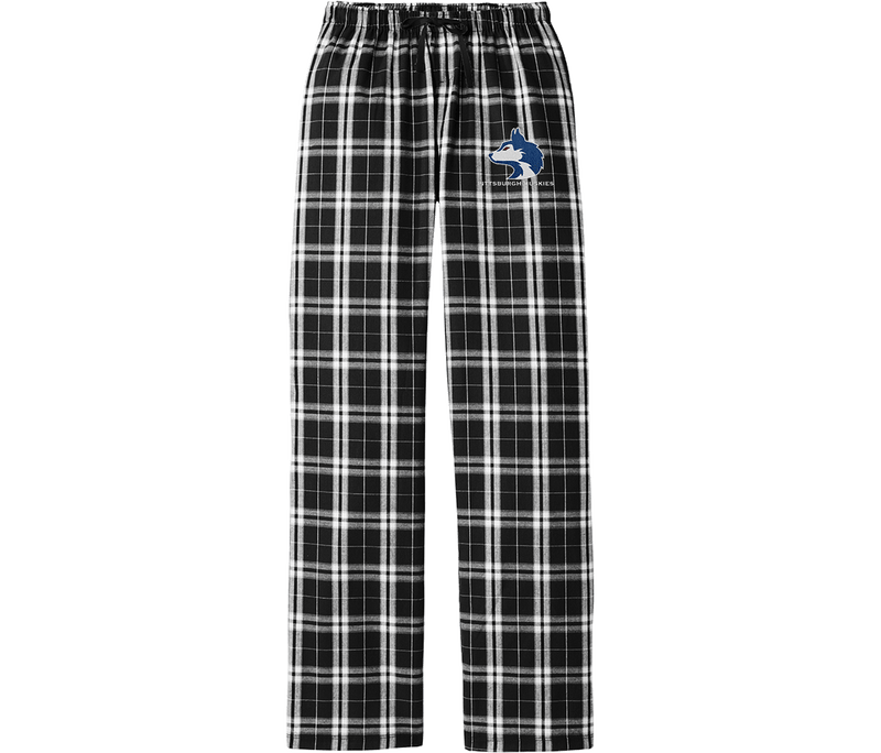 Pittsburgh Huskies Women's Flannel Plaid Pant