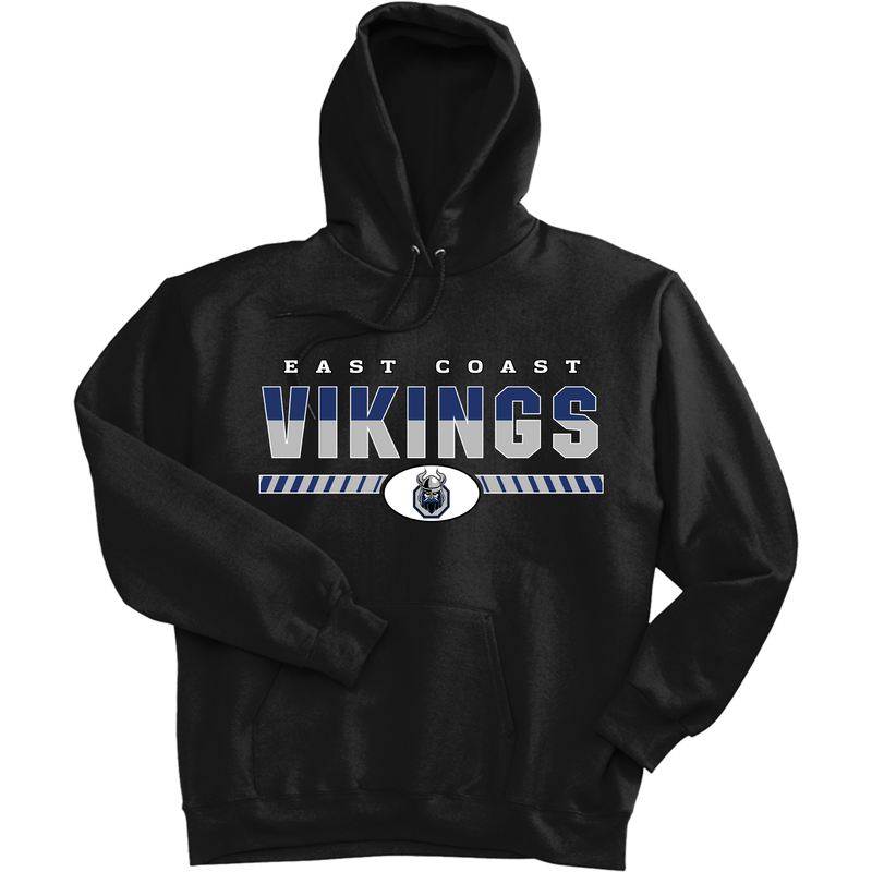 East Coast Vikings (Mens) Ultimate Cotton - Pullover Hooded Sweatshirt