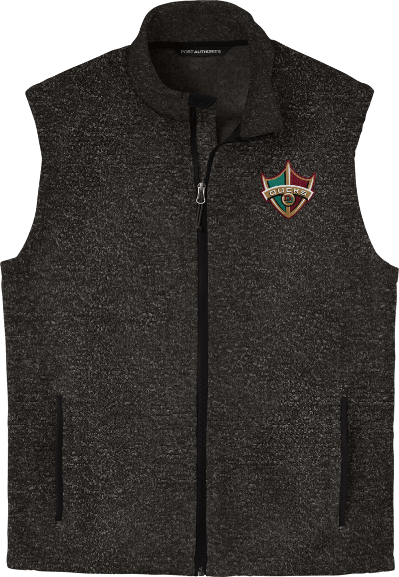 Delaware Ducks Sweater Fleece Vest