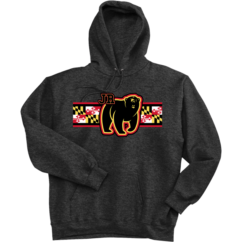 MD Jr. Black Bears Ultimate Cotton - Pullover Hooded Sweatshirt