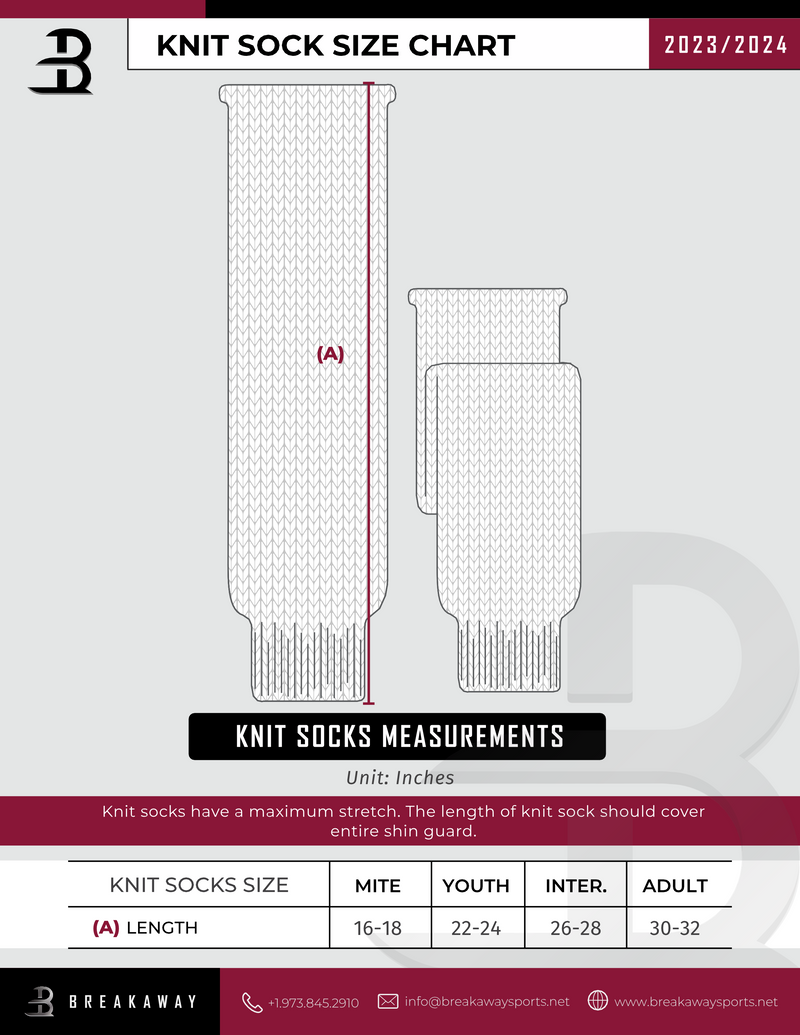 Junior Highlanders Knit Practice Socks