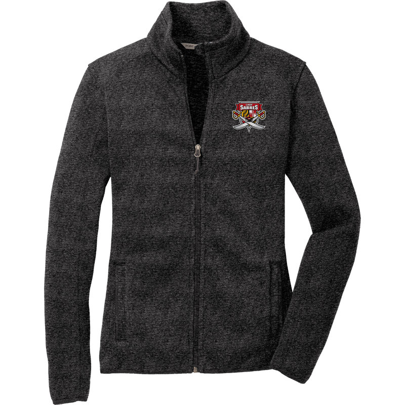 SOMD Lady Sabres Ladies Sweater Fleece Jacket