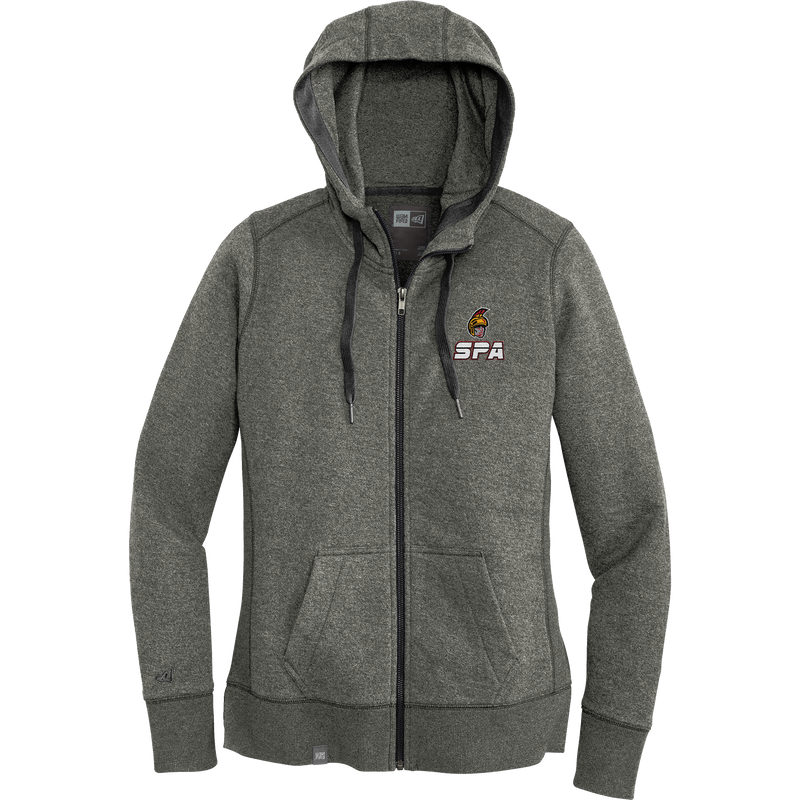 Seacoast Spartans New Era Ladies French Terry Full-Zip Hoodie