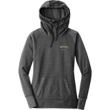 HVM Bulldogs New Era Ladies Tri-Blend Fleece Pullover Hoodie