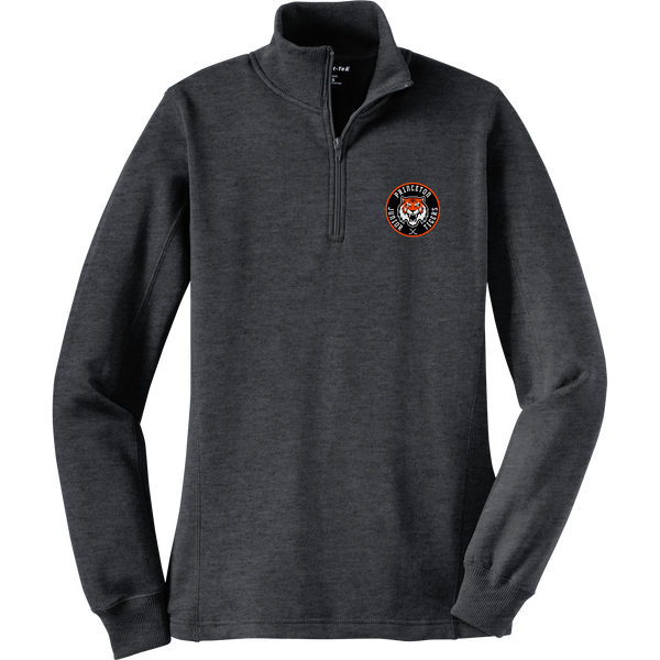 Princeton Jr. Tigers Ladies 1/4-Zip Sweatshirt