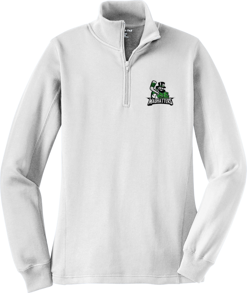 Atlanta Madhatters Ladies 1/4-Zip Sweatshirt