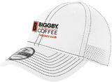 Biggby Coffee Hockey Club New Era Stretch Mesh Contrast Stitch Cap