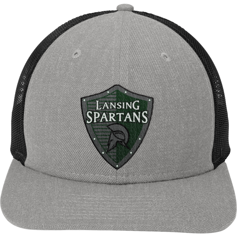 Lansing Spartans New Era Snapback Low Profile Trucker Cap