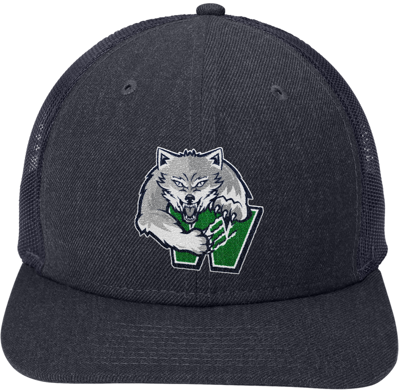 Woodbridge Wolfpack New Era Snapback Low Profile Trucker Cap