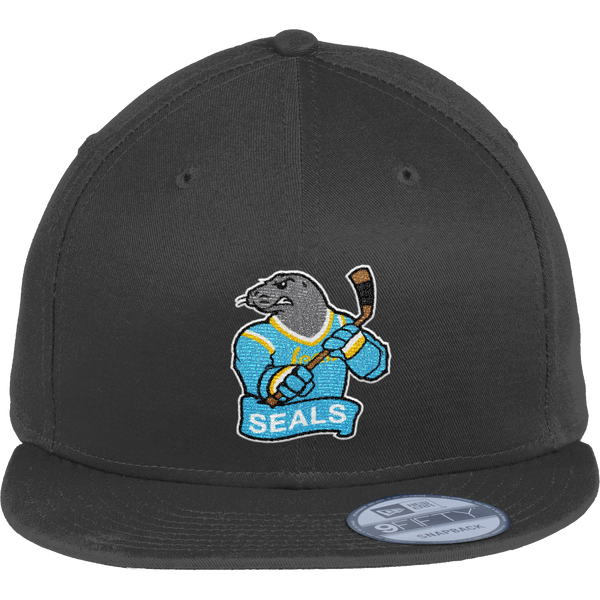 Atlantic City Seals New Era Flat Bill Snapback Cap
