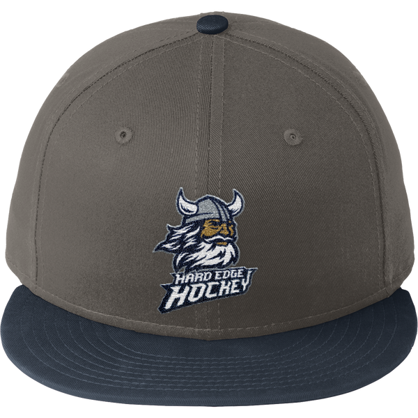 Hard Edge Hockey New Era Flat Bill Snapback Cap