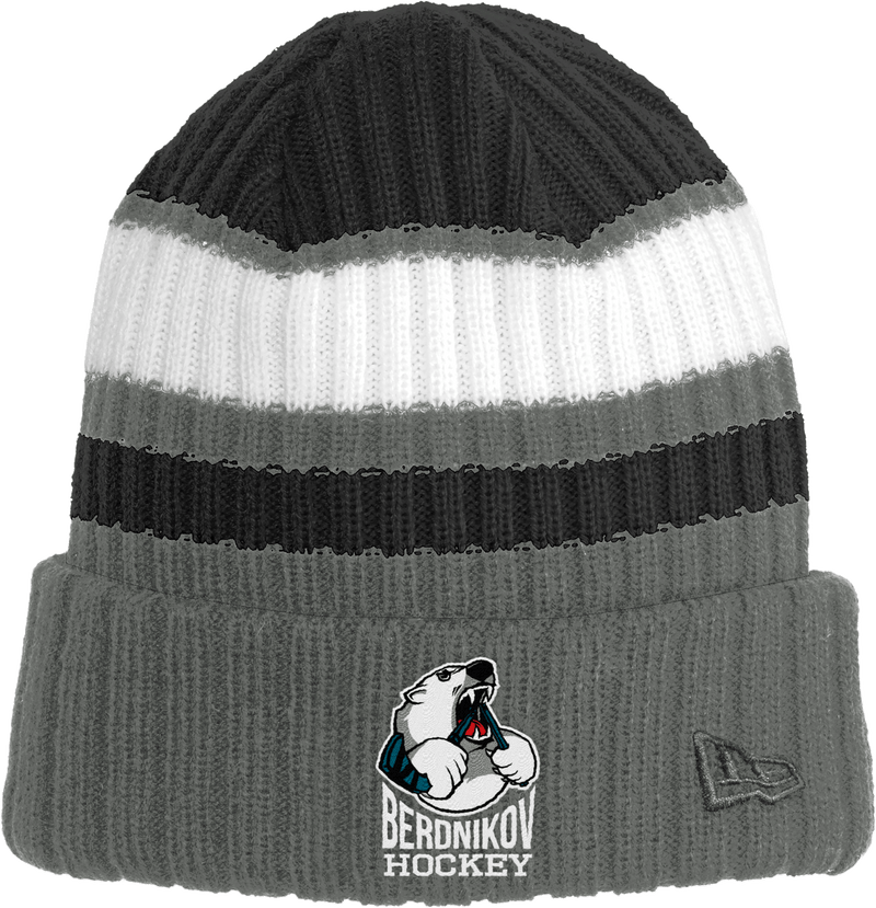 Berdnikov Bears New Era Ribbed Tailgate Beanie