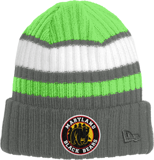 Maryland Black Bears New Era Ribbed Tailgate Beanie