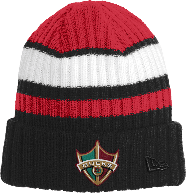 Delaware Ducks New Era Ribbed Tailgate Beanie