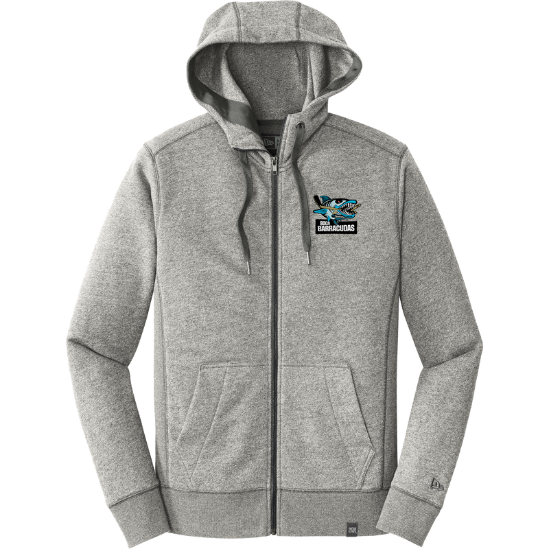 Boca Barracudas New Era French Terry Full-Zip Hoodie