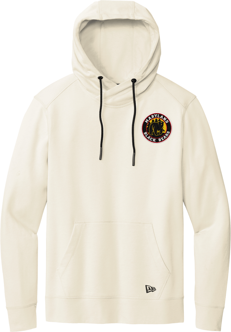 Maryland Black Bears New Era Tri-Blend Fleece Pullover Hoodie