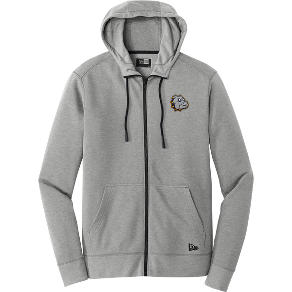 Chelsea Bulldogs New Era Tri-Blend Fleece Full-Zip Hoodie