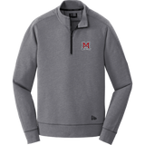 Jr. Mounties New Era Tri-Blend Fleece 1/4-Zip Pullover