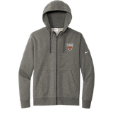 Princeton Jr. Tigers Nike Club Fleece Sleeve Swoosh Full-Zip Hoodie